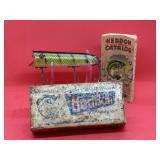 Vintage Heddon Lucky 13 Fishing Lure