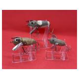 Lot of Vintage Heddon Fishing Lures