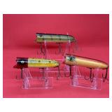 Lot of Vintage Heddon Lucky 13 Fishing Lures