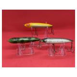 Lot of Vintage Heddon Zara Spook Fishing Lures