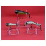 Lot of Vintage Creek Chub Fishing Lures