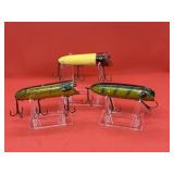 Lot of Vintage Heddon Lucky 13  Fishing Lures