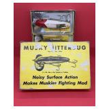 Vintage Arbogast Musky Jitterbug 3 Pack