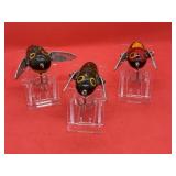 Lot of Vintage Heddon Crazy Crawler Fishing Lures