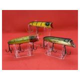 Lot of Vintage Heddon Lucky 13 Fishing Lures