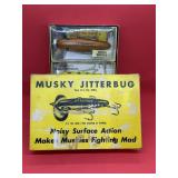 Vintage Arbogast Musky Jitterbug 3 Pack