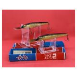 Vintage Bill Norman Rebel Minnow Fishing Lures