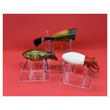 Lot of Vintage Creek Chub Fishing Lures