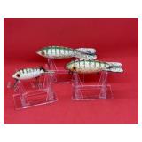 Lot of Vintage Bomber Christmas Tree Fishing Lures