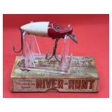 Vtg Heddon River Runt Spook Sinker Fishing Lure