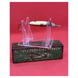 Vtg AL Foss Oriental Wiggler No. 4 Fishing Lure