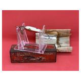 Vtg AL Foss Oriental Wiggler No. 4 Fishing Lure