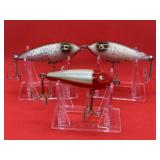 Lot of Vintage Heddon Baby Zara Fishing Lures