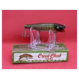 Vintage Creek Chub Darter Fishing Lure