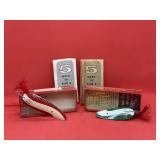 Vintage Eppinger Dardevle Fishing Lures