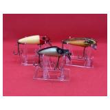 Lot of Vintage Heddon River Runt Fishing Lures