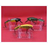 Lot of Vintage L&S Bass Master 15 Fishing Lures