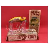 Vtg Heddon River Runt Spook Sinker Fishing Lure