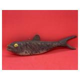 Vintage Hand Carved Wooden Fish Decoy