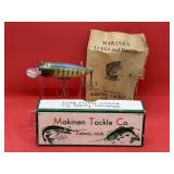 Vintage Makinen Waddle Bug Fishing Lure