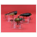 Lot of Vintage Creek Chub Fishing Lures