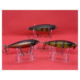 Lot of Vintage Injured Minnow Fishing Lures