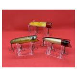 Lot of Vintage Heddon Lucky 13 Fishing Lures