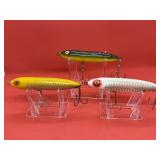 Lot of Vintage Heddon Zara Spook Fishing Lures