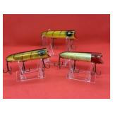 Lot of Vintage Heddon Lucky 13 Fishing Lures