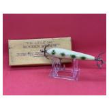 Vintage Little Sac Wooden Minnow Fishing Lure