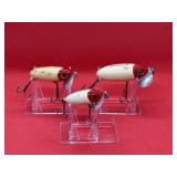 Lot of Vintage Arbogast Jitterbug Fishing Lures