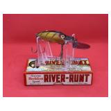 Vintage Heddon Go Deeper River Runt Fishing Lure