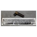 Vintage Panoramic Photograph of Military Unit