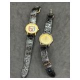 Lot of 2 Vintage Mens Wristwatches