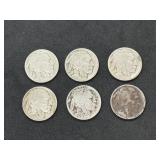Lot of Buffalo Nickels