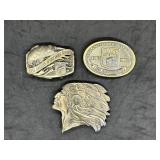 Lot of Vintage Style Belt Buckles