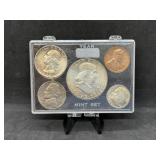 1962 United States 5 Coin Mint Set