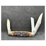 Vtg Schrade Wostenholm I XL Stockman Pocket Knife