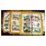 Lot of Vintage Military Sweetheart Pillow Covers