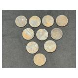 Lot of 1901 V Nickels