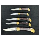 Lot of Vintage Frontier Double Eagle Folding Knife