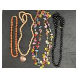 Lot of Assorted Costume Jewelry Beaded Necklaces