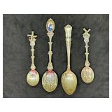 Lot of Vintage Souvenir Spoons