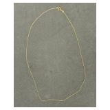 12K Gold Chain Necklace