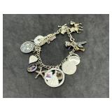 Charm Bracelet with a variety of Charms