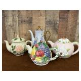 Lot of Vintage Teapots