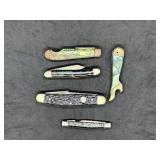 Lot of Assorted Pocket Knives