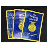 Lot of 1976 FFA Official Manuals