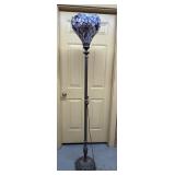 Tiffany Style Torchiere Floor Lamp