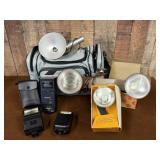 Lot of Vintage Photographic Equipment
